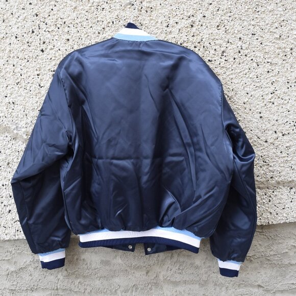 Vintage Swingster Silk Satin Varsity Jacket - Picture 3 of 6